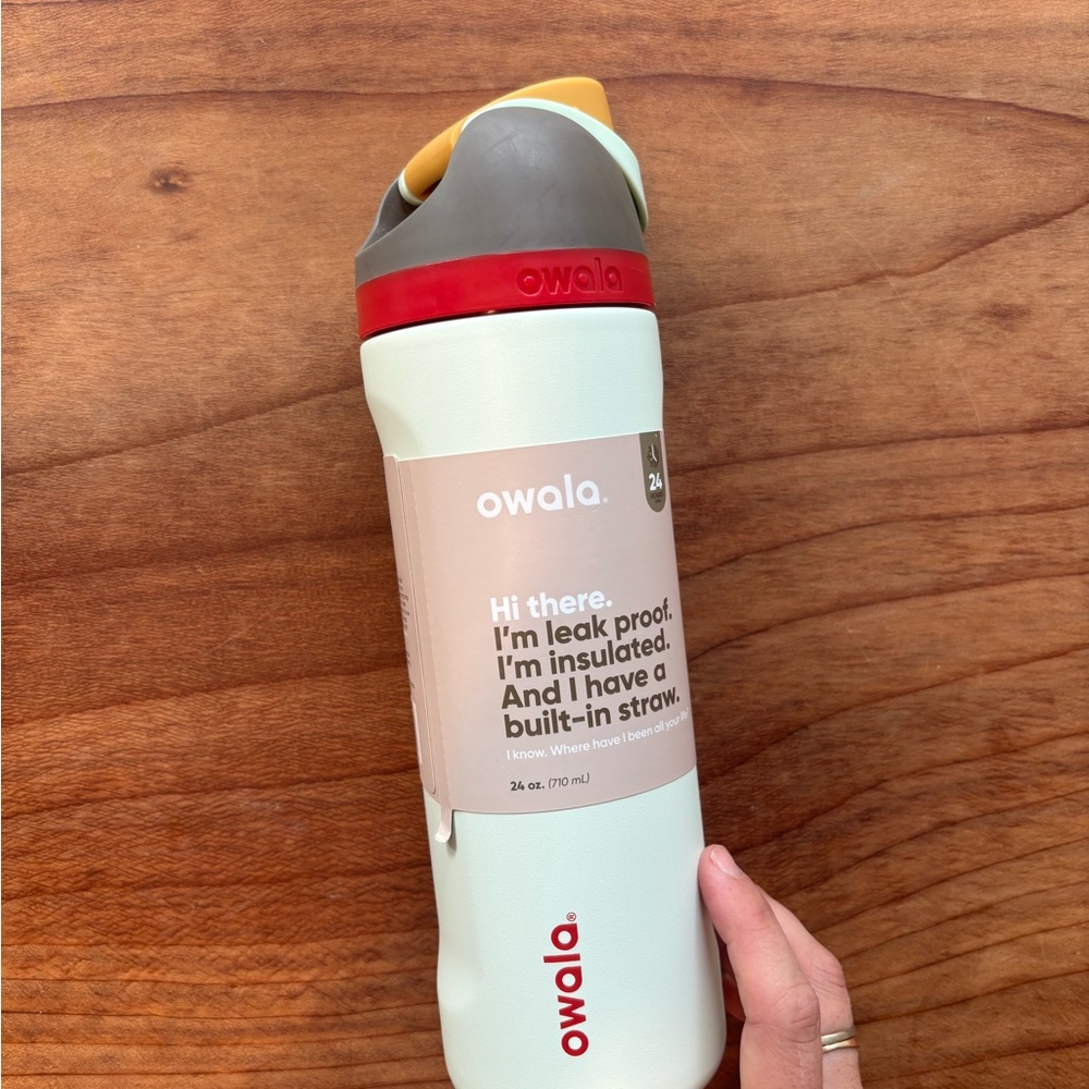 Owala Insulated Water Bottle with Built-in Straw